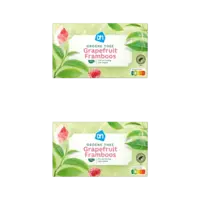 AH Groene thee grapefruit framboos 2-pack