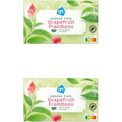 pdp-image-AH Groene thee grapefruit framboos 2-pack
