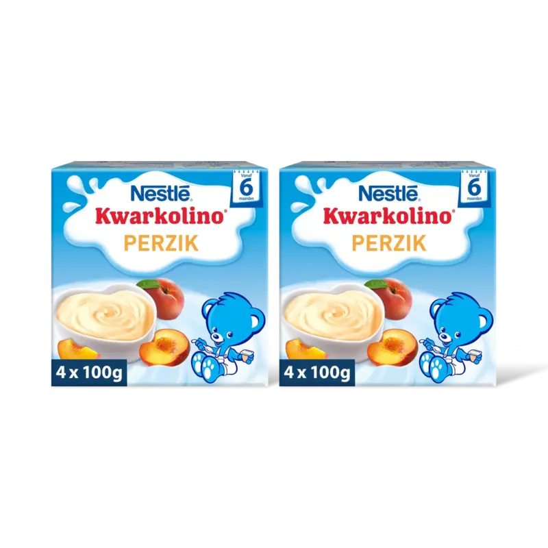 Nestlé Yogolino perzik 6m+ 2-pack
