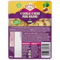 Patak's Mini naan garlic & coriander