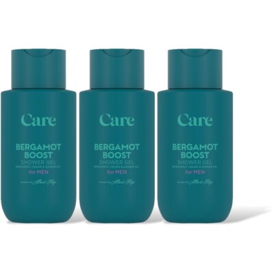 pdp-image-Care Bergamot boost shower gel for men 3-pack