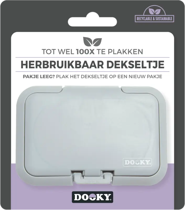 Herbruikbaar dekseltje