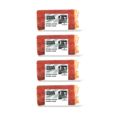 pdp-image-Streeckgenoten Kipgrillworst sambal 4-pack