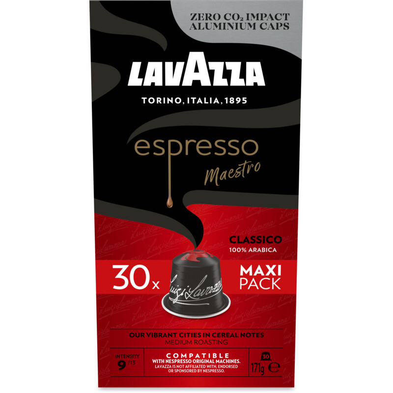 Een afbeelding van Lavazza Espresso maestro classico capsules