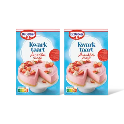 pdp-image-Dr. Oetker Kwarktaart aardbeismaak bakmix 2-pack