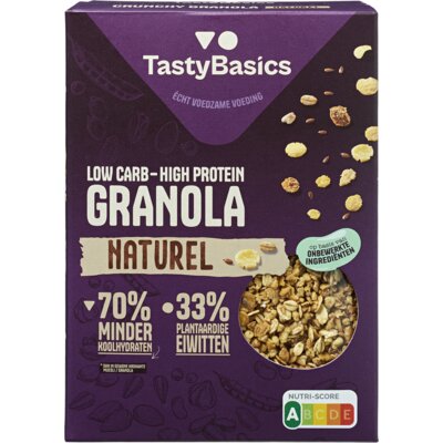 pdp-image-TastyBasics Low carb-high protein granola naturel