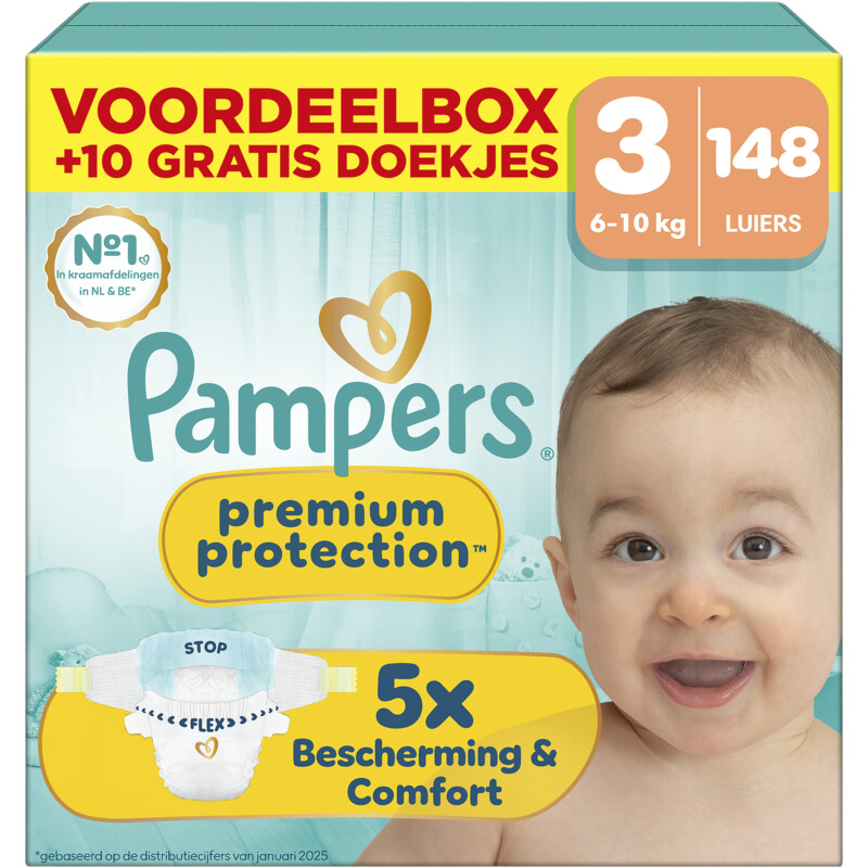 Pampers Premium protection luiers maat 3