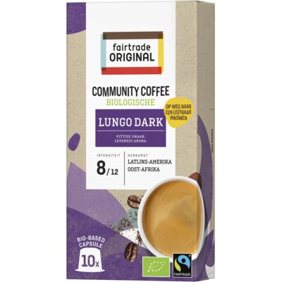 pdp-image-Fairtrade Original Community coffee lungo dark capsules