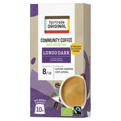 pdp-image-Fairtrade Original Community coffee lungo dark capsules
