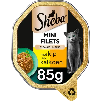 pdp-image-Sheba Mini filets n saus kip & kalkoen