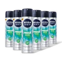 NIVEA Men fresh kick deodorant 6-pack