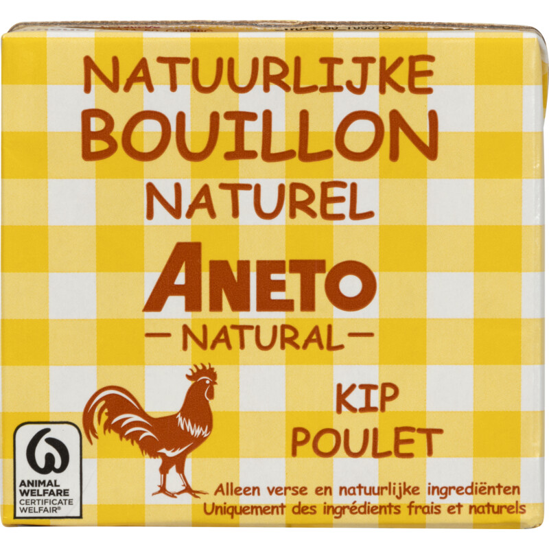 Een afbeelding van Aneto Natuurlijke bouillon naturel kip