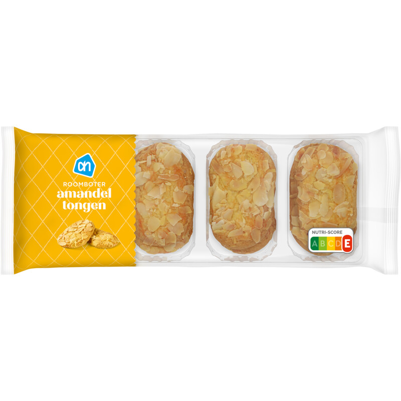 Een afbeelding van AH Roomboter amandeltongen