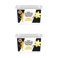 Lindahls Protein kvarg vanillesmaak 2-pack