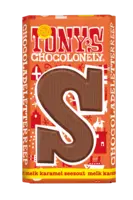 Tony's Chocolonely Chocoladeletterreep melk karamel zeezout