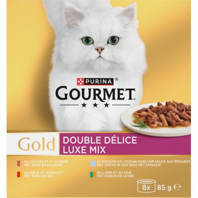 pdp-image-Gourmet Gold luxe mix met rund kip zeevis eend