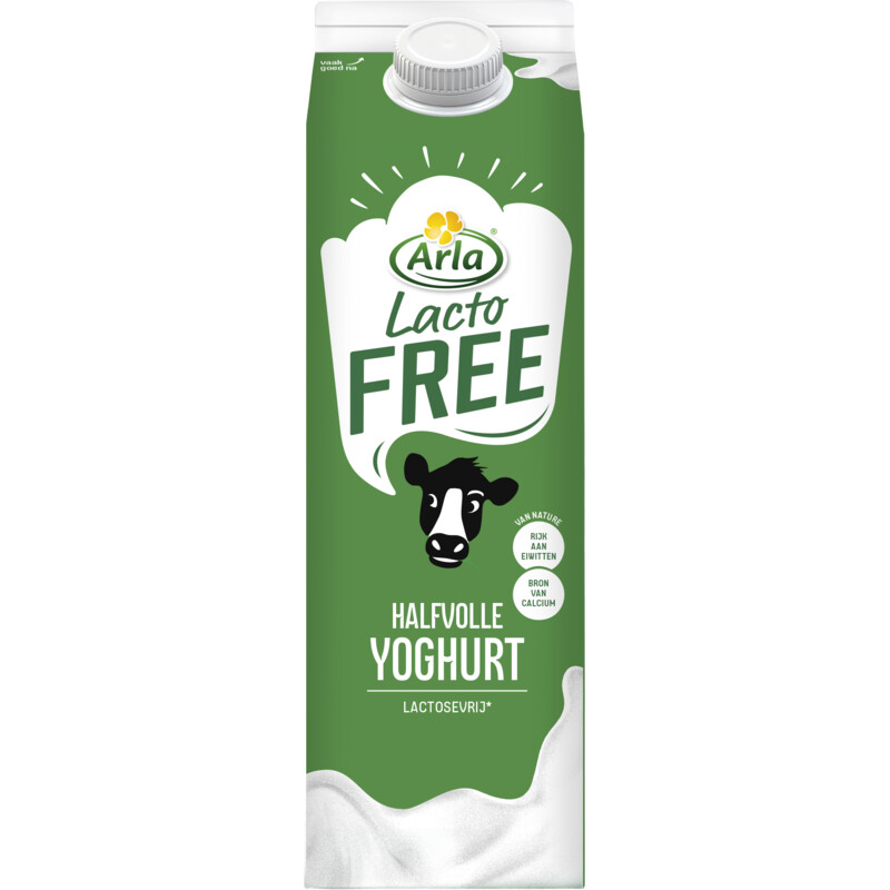 Een afbeelding van Arla Lactofree halfvolle yoghurt