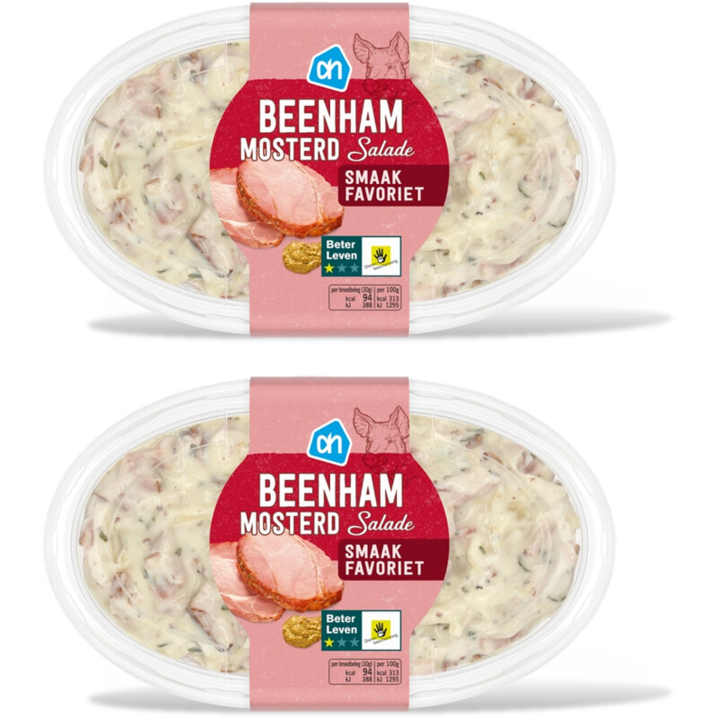 AH Beenham mosterd salade 2-pack