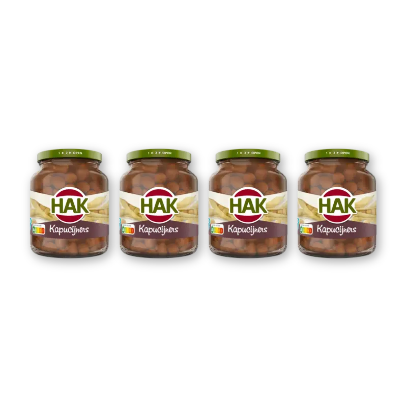 Hak Kapucijners 4-pack