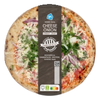 AH Verse pizza Amerikaans cheese onion