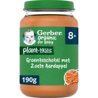 Een afbeelding van Gerber Organic Schotel zoete aardappel 8m+