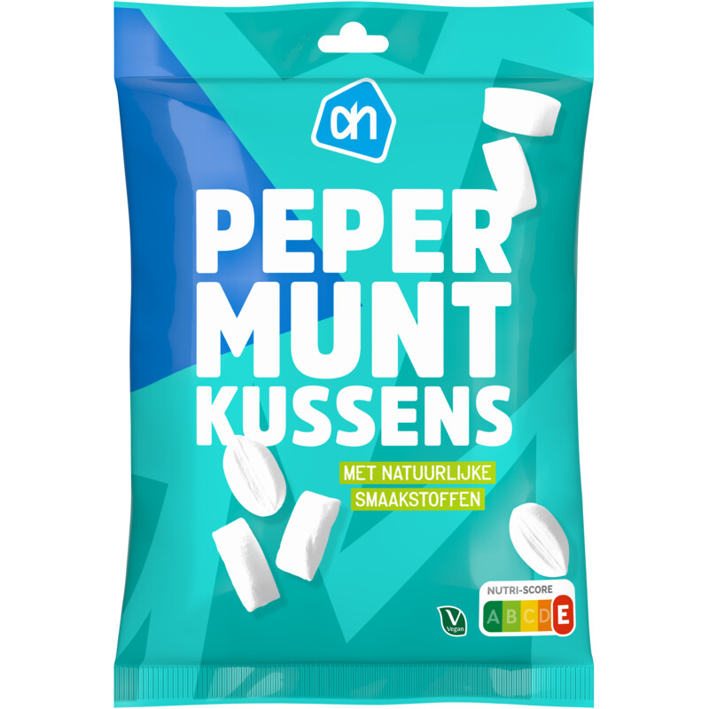 Een afbeelding van AH Pepermunt kussens