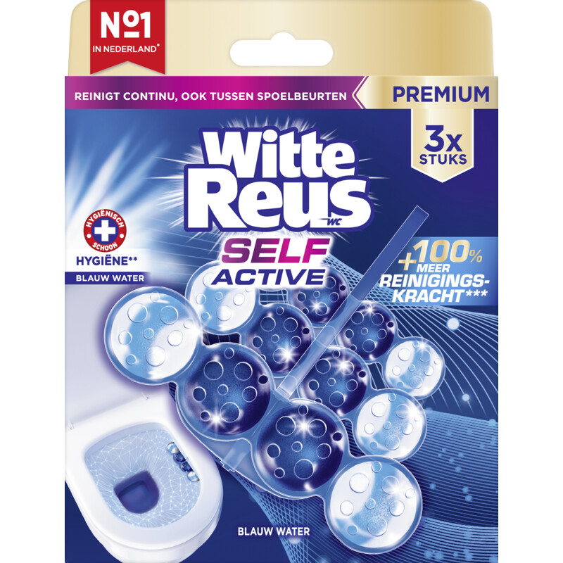 Witte Reus Toiletblok self active hygiene