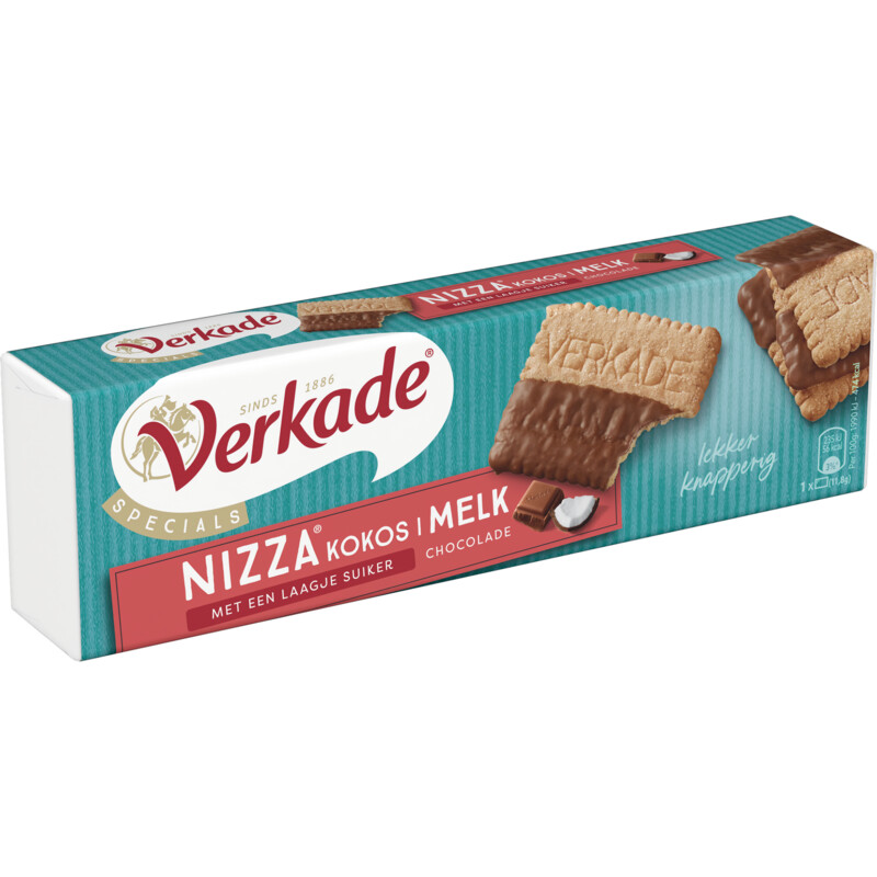 Een afbeelding van Verkade Nizza kokos melk