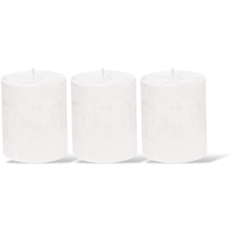 AH Rustiek 7x8cm wit 3-pack