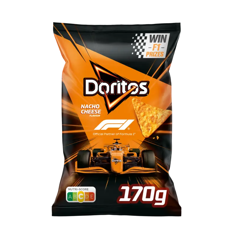 Nacho Cheese Tortilla Chips 170 gr