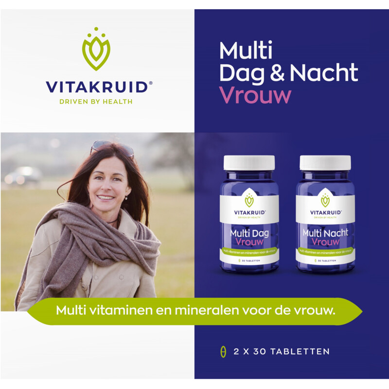 Een afbeelding van Vitakruid Multi dag & nacht vrouw
