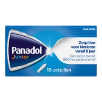 Panadol Junior 500mg zetpillen