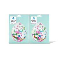 AH Confetti ballon 2-pack