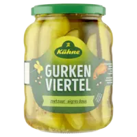 Kühne Gurken viertel zoetzuur