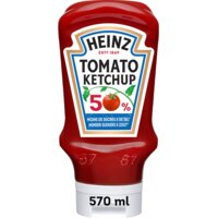 Een afbeelding van Heinz Tomato ketchup 50% minder suikers & zout