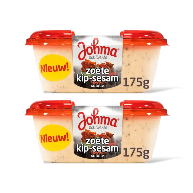 Johma Zoete kip-sesamsalade 2-packb