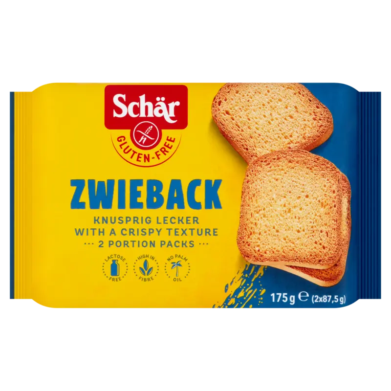 Schär Zwieback beschuit glutenvrij
