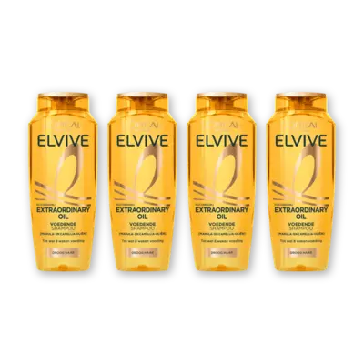 pdp-image-L'Oréal Paris Elvive Extraordinary shampoo 4-pack