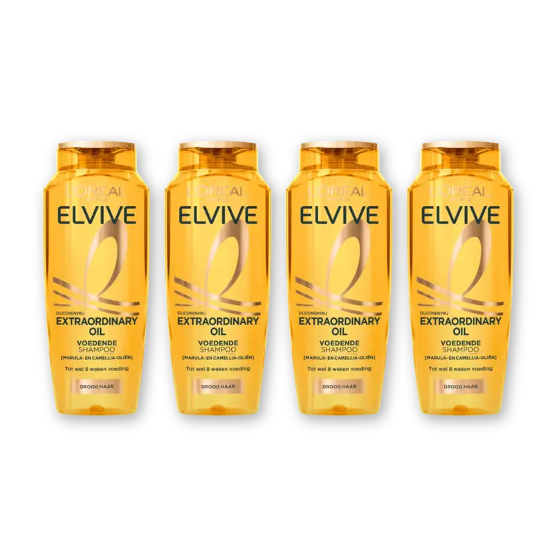 L'Oréal Paris Elvive Extraordinary shampoo 4-pack