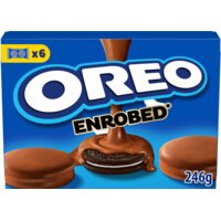 Een afbeelding van Oreo Koekjes omhuld met melkchocoladesmaak