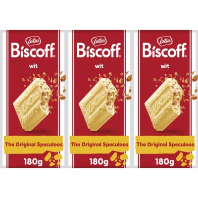 pdp-image-Lotus Biscoff Speculoos witte chocolade stukjes 3-pack