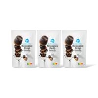 AH Knoopjesdrop salmiak suikervrij 3-pack