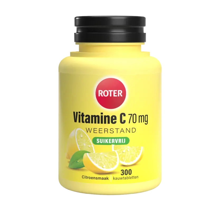 Roter Vitamine C 70mg citroen suikervrij