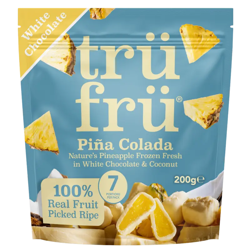 Trü Frü Ananas en witte chocolade