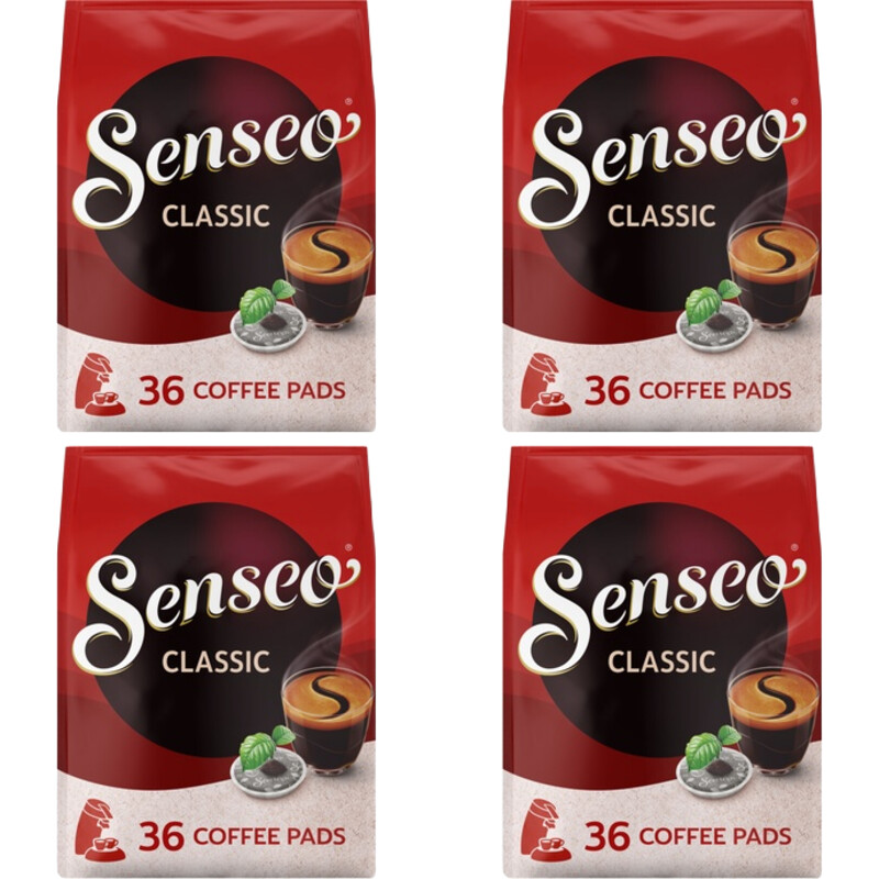 Een afbeelding van Senseo Classic koffiepads 4-pack