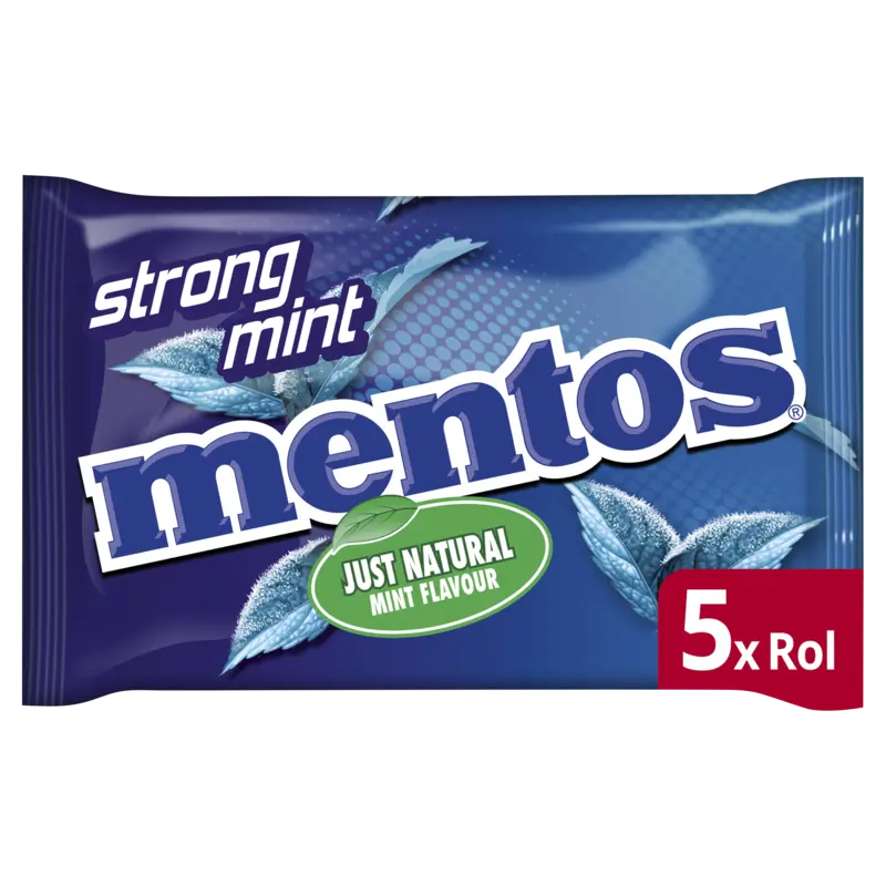 Mentos Strongmint 5-pack