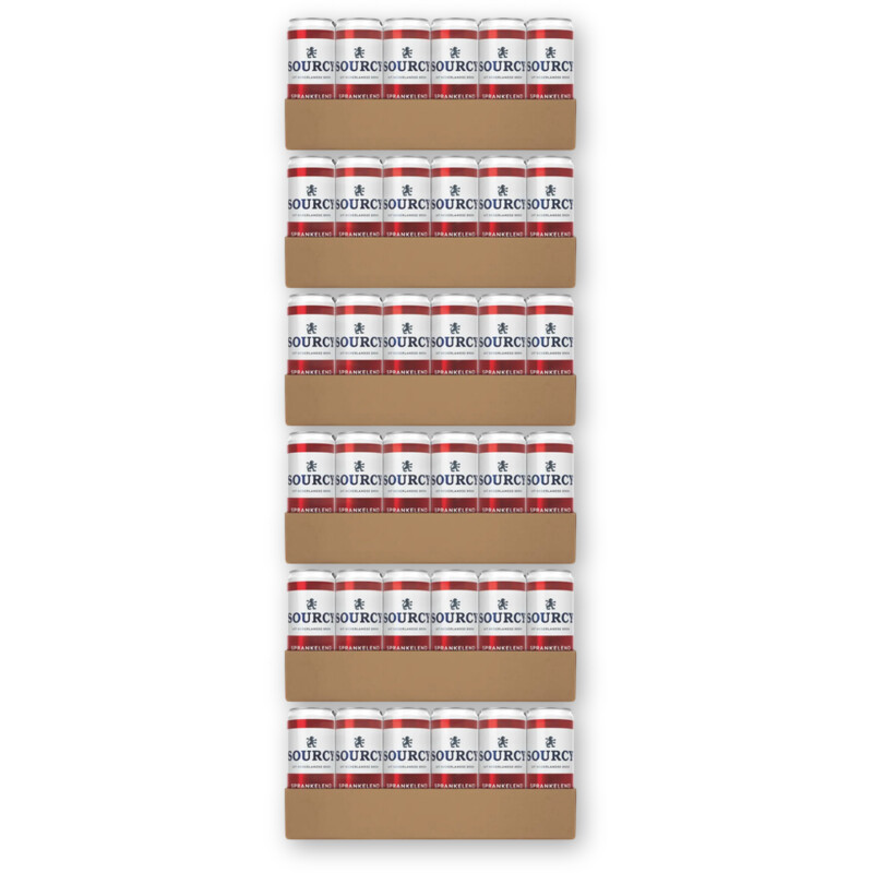 Sourcy Sprankelend natuurlijk mineraalwater 6pk