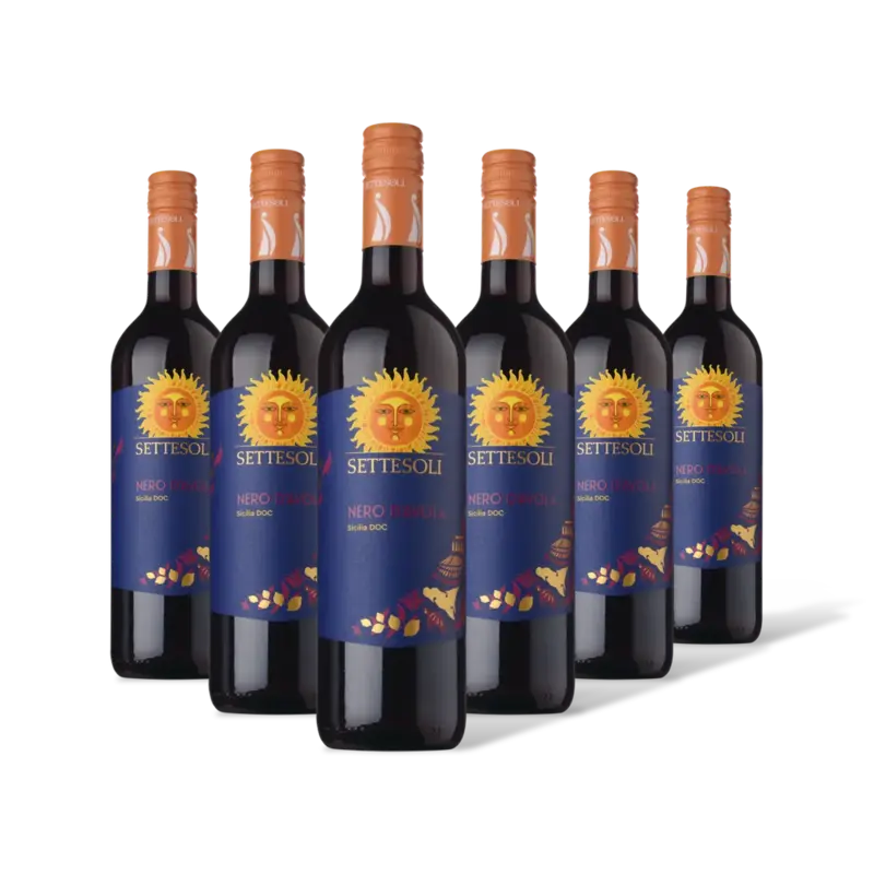 Settesoli Nero d'avola 6 flessen
