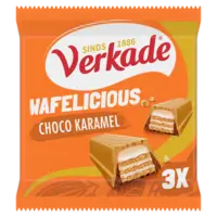 Verkade Wafelicious choco karamel