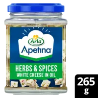 Arla Apetina witte kaasblokjes in olie